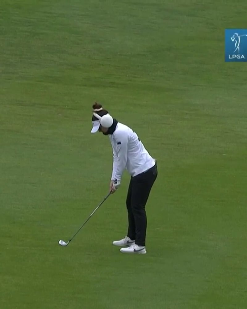 Hannah Green beeindruckt mit spektakulärem Spin-Schlag bei der LPGA-Tour - (@LPGA)