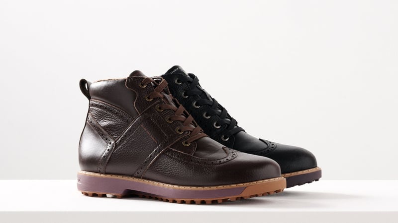 Neue Herren und Damen Golfboot von Duca Del Cosma mit klassischem Look. (Foto: Duca Del Cosma)