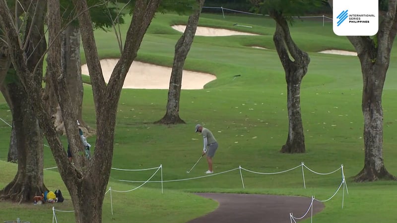 Dean Burmester beeindruckt bei International Series mit starkem Schlag - (@asiantourgolf)