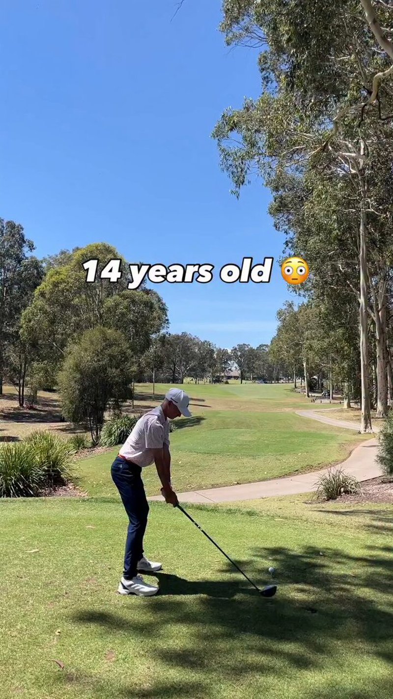 Jesse Linden schafft als 14-Jähriger Cut bei NSW Open Golf - (@PGAofAustralia)