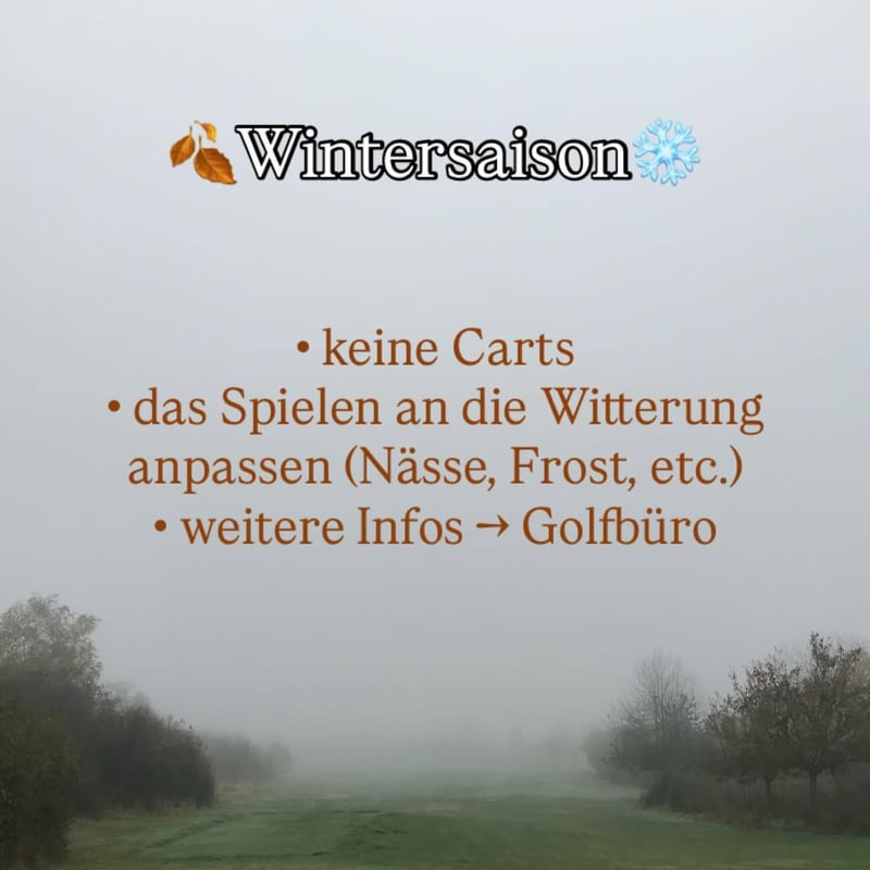 https://www.instagram.com/golfclubhomburg/Start in die Off-Season im Golfclub Homburg/Saar