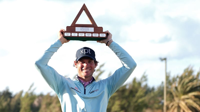 Adam Schenk feiert bei der Butterfield Bermuda Championship der PGA Tour seinen ersten Titel (Foto: Getty)