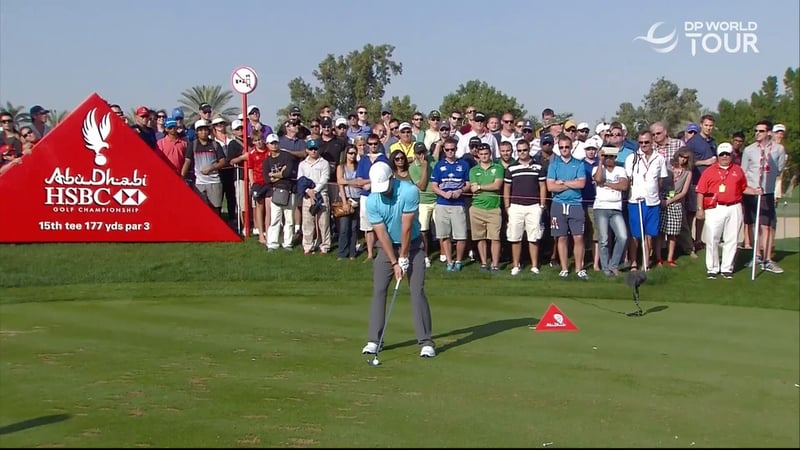 Rory McIlroys erster professioneller Hole-in-One vor zehn Jahren - (@DPWorldTour)