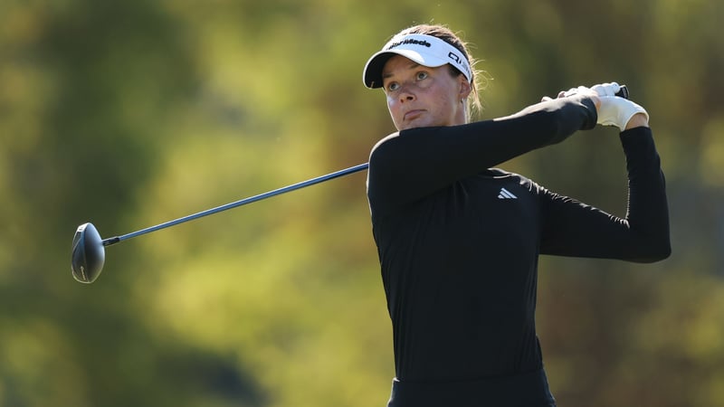 Esther Henseleit spielt eine 68 auf der ersten Runde der CME Group Tour Championship der LPGA Tour (Foto: Getty)