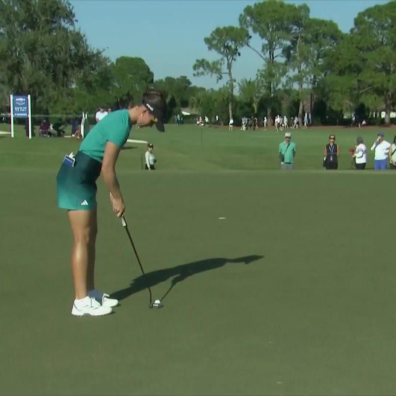 Linn Grant übernimmt Führung bei The Annika auf der LPGA Tour - (@LPGA)