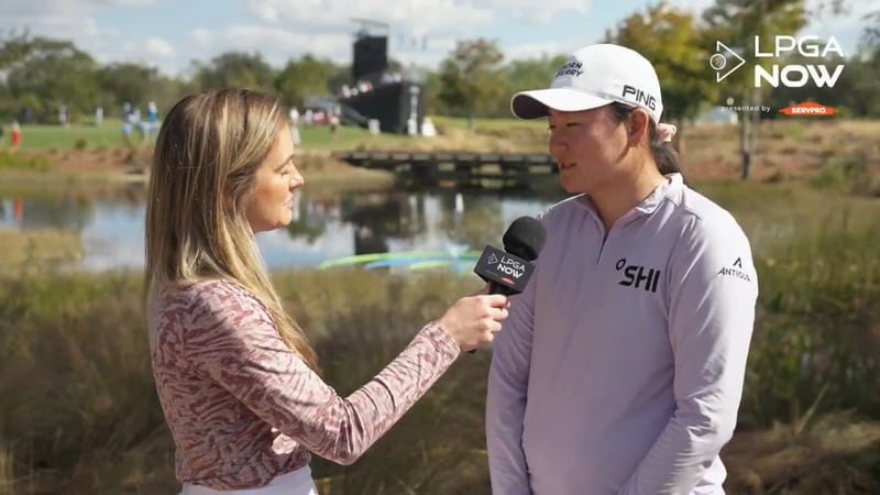 Somi Lee führt zum Auftakt der CME Group Tour Championship auf der LPGA Tour - (@LPGA)