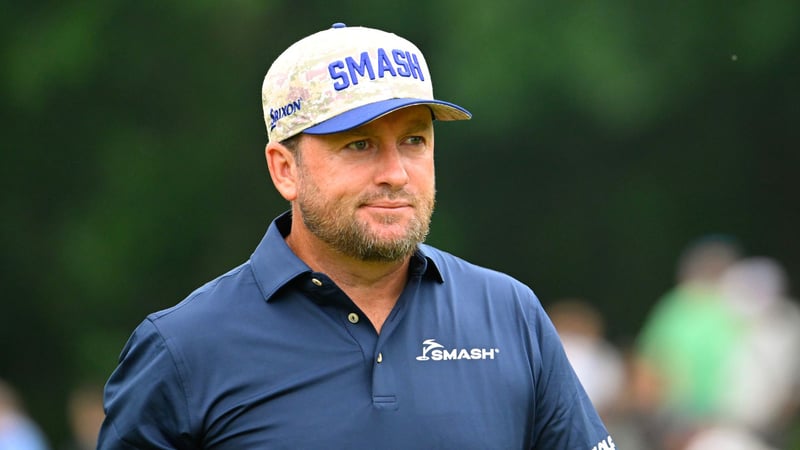 LIV Golf Star Graeme McDowell sorgt durch einen Schuss gegen die Medien für Aufsehen (Foto: Getty)