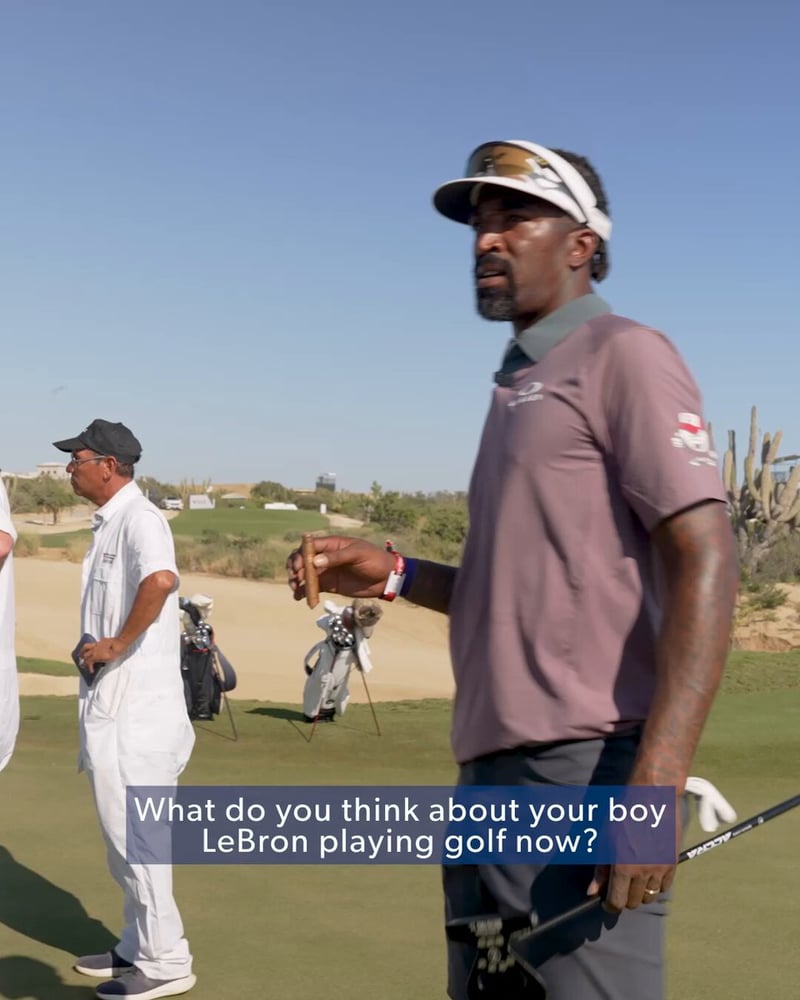 JR Smith analysiert LeBron James’ Golfschwung – Ein Blick auf Technik und Präzision - (@PGATOUR)
