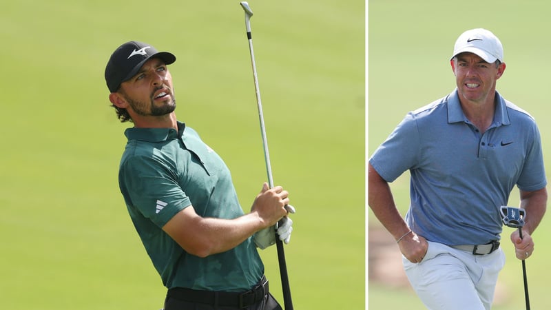 Marco Penge und seine Reise vom Wettverstoß zum Titelduell mit McIlroy auf der DP World Tour. (Fotos: Getty)