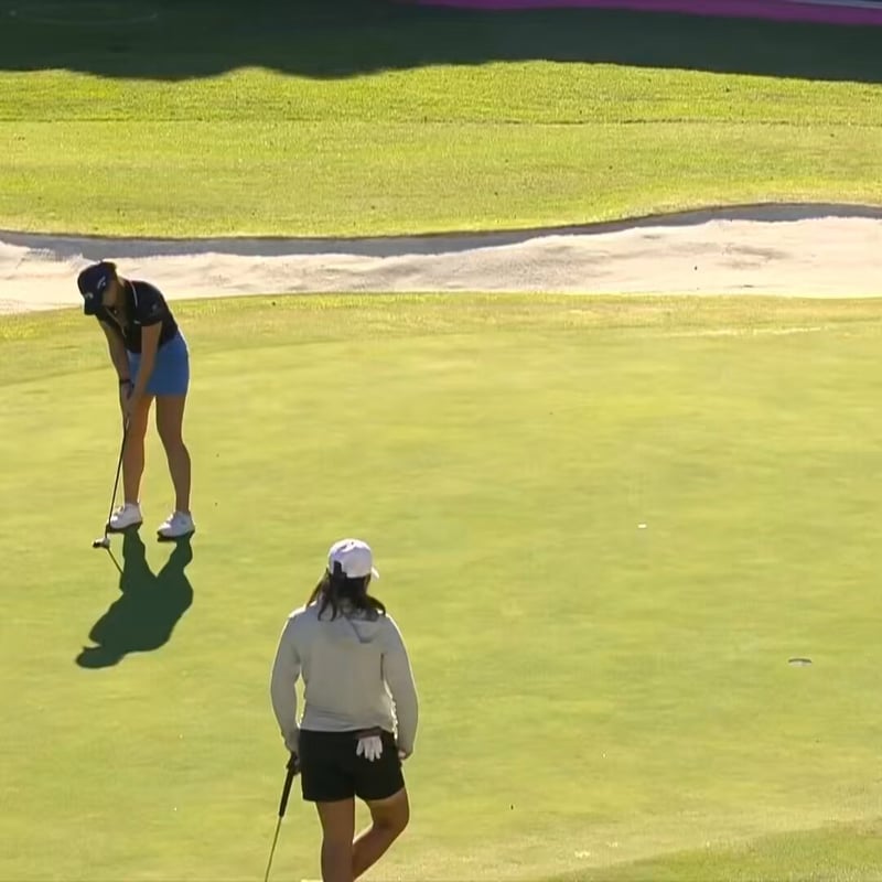 Mimi Rhodes hält Order of Merit Hoffnungen bei Open de España am Leben - (@LETgolf)