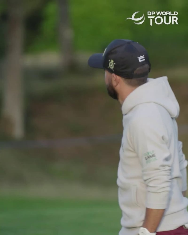 Angel Hidalgo erklärt die AimPoint-Methode auf der DP World Tour - (@DPWorldTour)