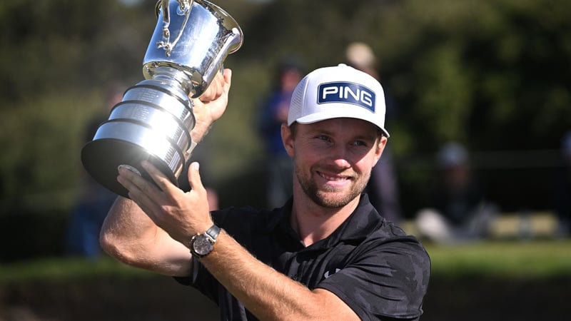 Neergard-Petersen sichert sich den Stonehaven Cup und ein Masters-Ticket. (Foto: Getty)