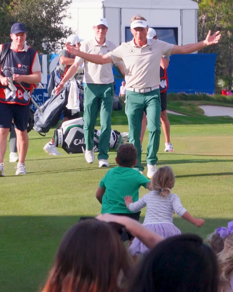 Bernhard Langer beeindruckt beim PNC Championship mit Erfahrung und Können - (@ChampionsTour)