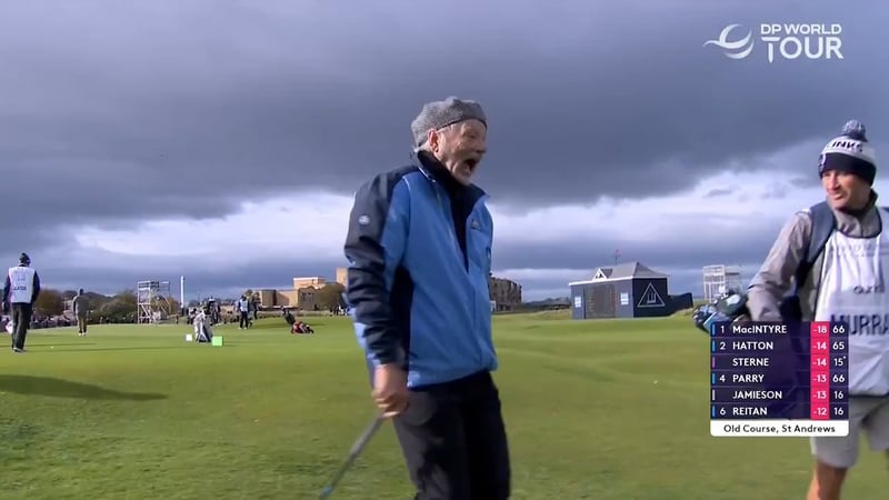 Bill Murray sorgt für Lacher bei der DP World Tour - (@DPWorldTour)