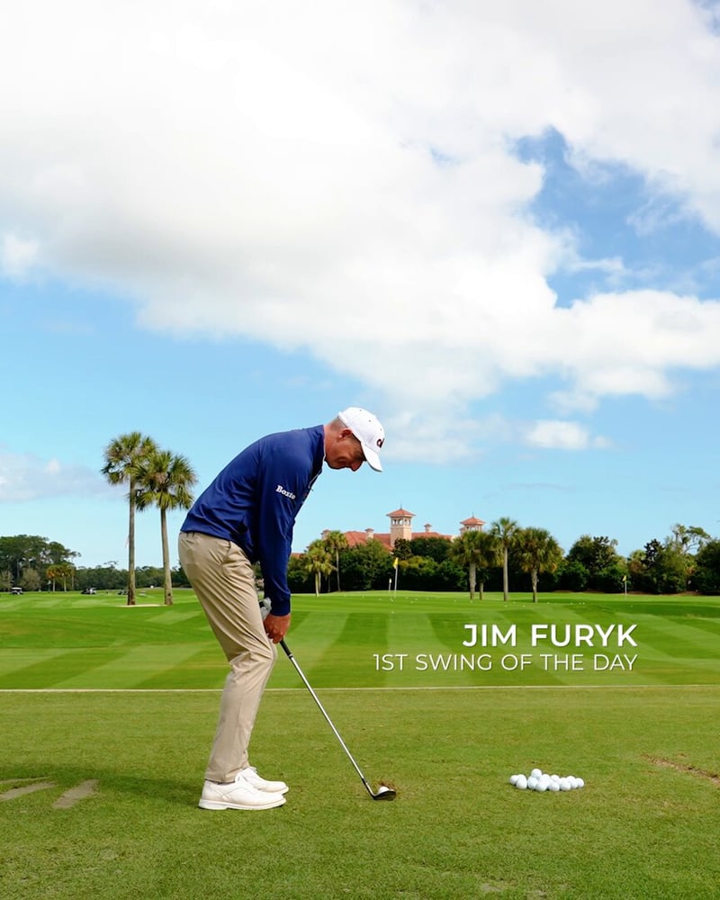 Jim Furyk erklärt seinen legendären Schwung auf der PGA Tour Champions - (@ChampionsTour)