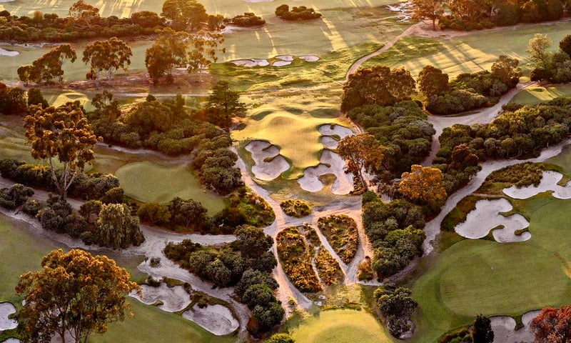 Top-Trio Royal Melbourne, Kingston Heath, Victoria: Superlative im Sandbelt