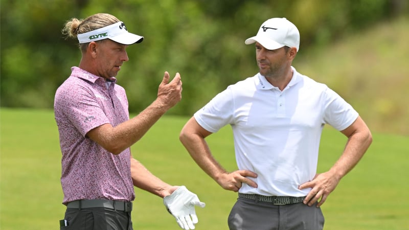Marcel Siem und Marcel Schneider überzeugen beide am Moving Day der AfrAsia Bank Mauritius Open der DP World Tour (Foto: Getty)