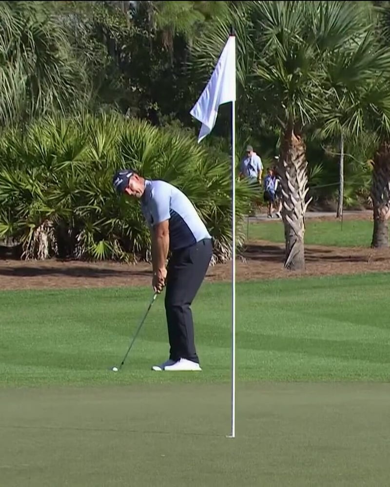 Padraig Harrington begeistert mit frühem Chip-in Birdie beim PNC Championship - (@ChampionsTour)