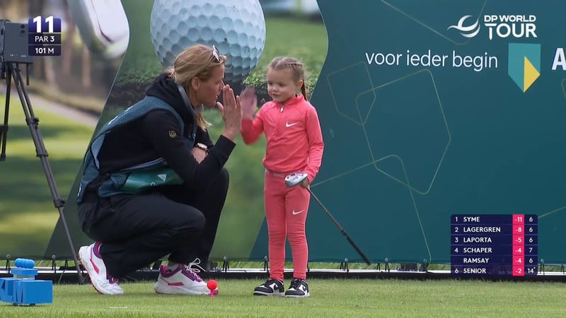 Vierjährige Arabella beeindruckt bei 