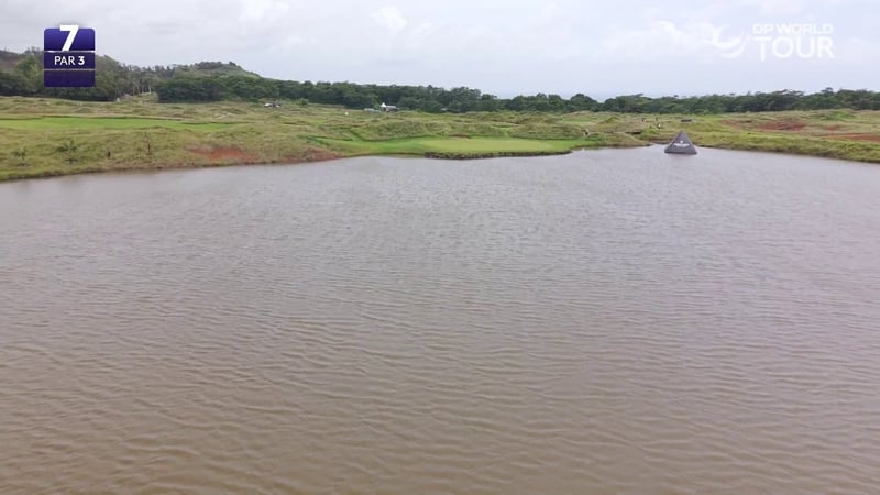 176 Yards gegen den Wind: Beeindruckender Schlag bei der AfrAsia Mauritius Open - (@DPWorldTour)