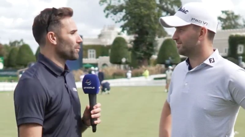 Nicolai von Dellingshausen: Zwischen Flugplänen und Fairways auf der DP World Tour. (Foto: X@DP World Tour)