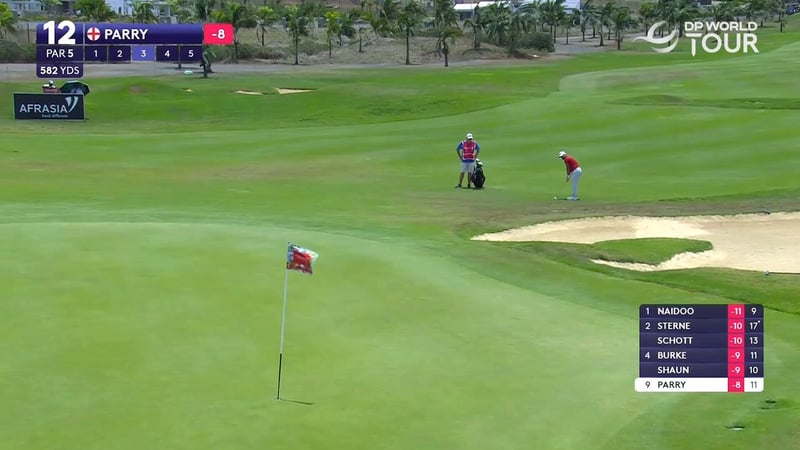 John Parry beeindruckt mit starker Schlussphase beim AfrAsia Bank Mauritius Open - (@DPWorldTour)