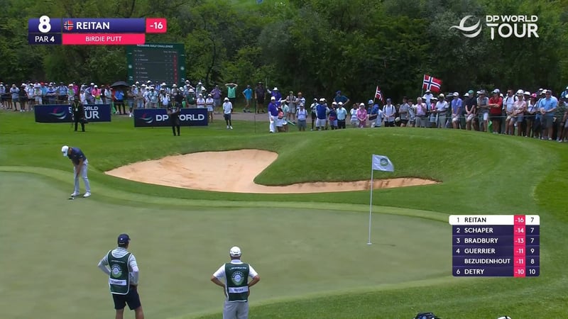 Kristoffer Reitan baut Führung beim Nedbank Golf Challenge aus - (@DPWorldTour)