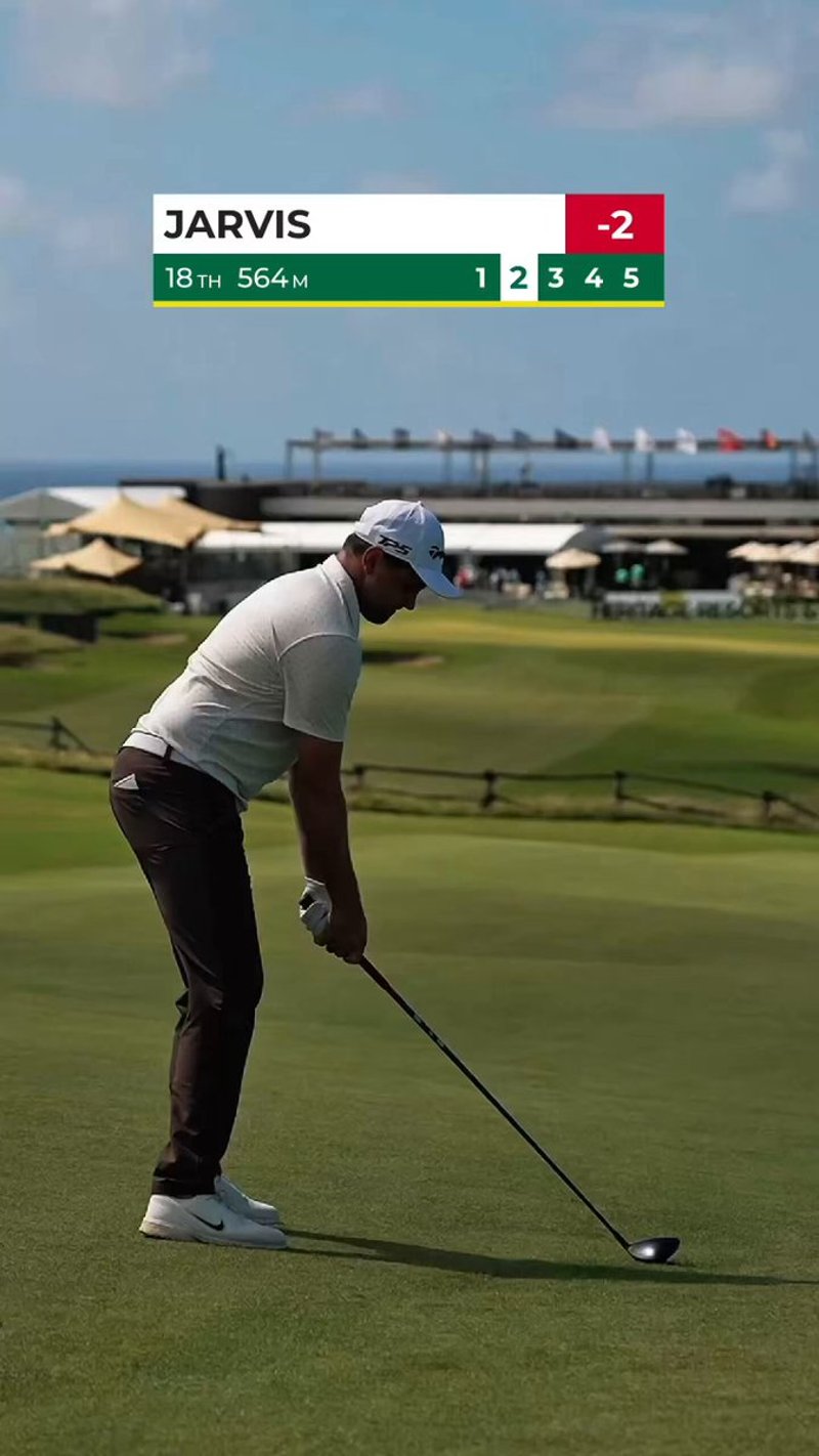 Casey Jarvis beeindruckt bei AfrAsia Bank Mauritius Open mit starkem Birdie - (@Sunshine_Tour)