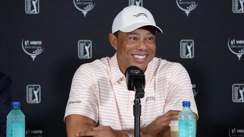 Tiger Woods spricht über Reha, seine mögliche Rolle auf der Champions Tour und vieles mehr. (Foto: PGA Tour)