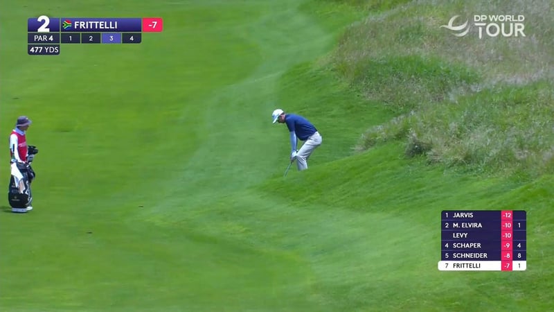 Dylan Frittelli beeindruckt mit kreativem Schlag bei AfrAsia Bank Mauritius Open - (@DPWorldTour)