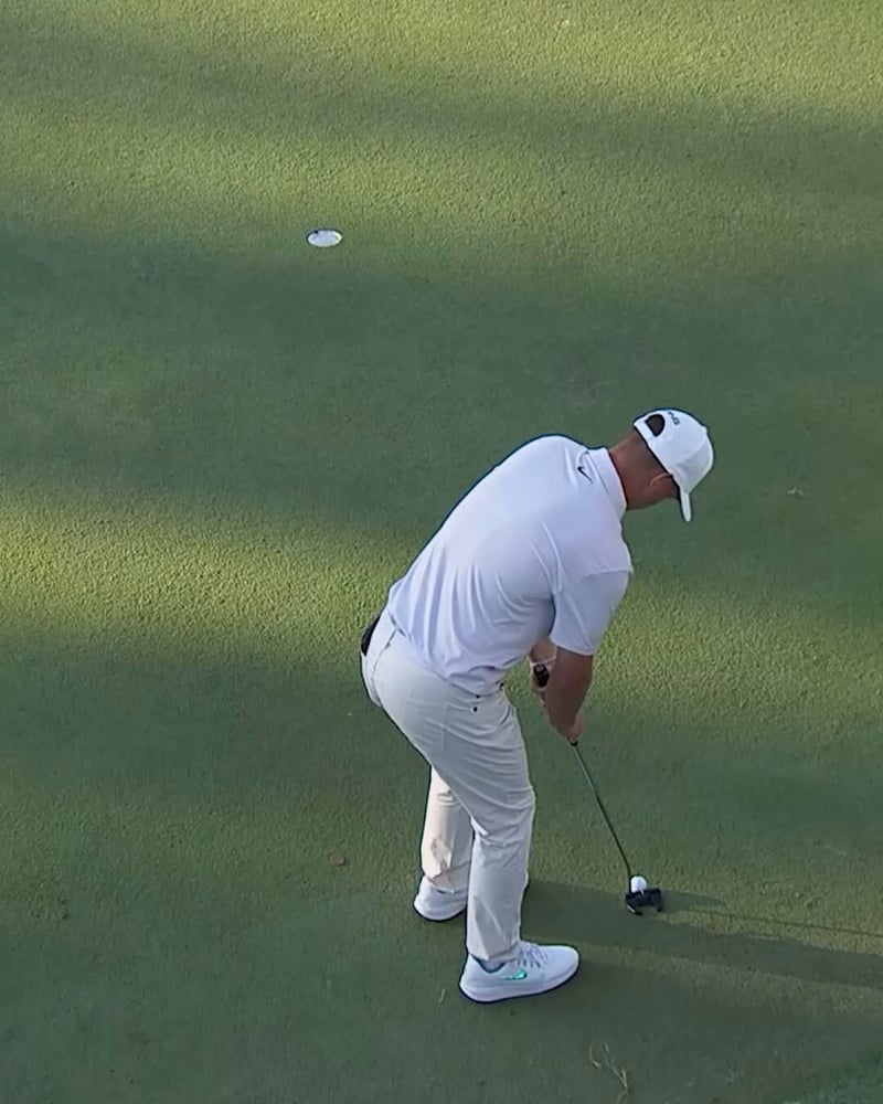 William Mouw sichert sich Eagle und den Cut beim Sony Open Hawaii - (@PGATOUR)