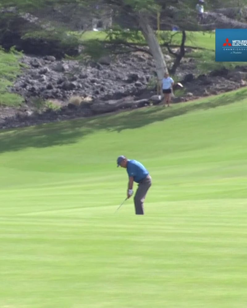 Scott Dunlap eröffnet Saison mit spektakulärem Hole-Out in Hawaii - (@ChampionsTour)