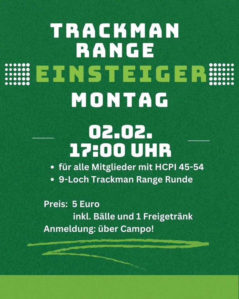 https://www.instagram.com/golf_gut_berge/Einsteigertreffen am 02.02. auf der Trackman Range bei Golf Gut Berge