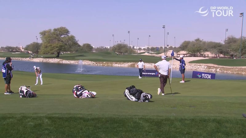 Calum Hill stellt Platzrekord beim Bapco Energies Bahrain Championship ein - (@DPWorldTour)