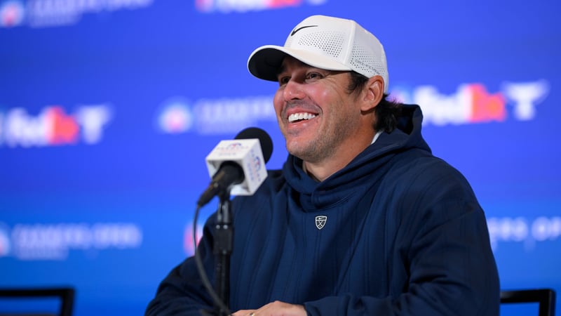 Brooks Koepka offenbart bei einer Pressekonferenz seine Beweggründe auf die PGA Tour zurückzukehren. (Foto: Getty)