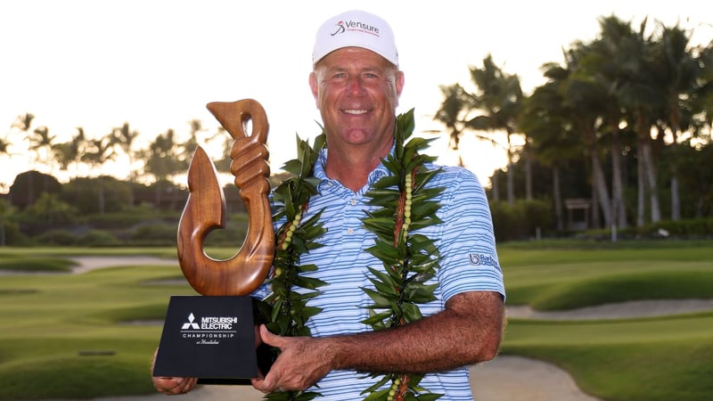 Stewart Cink holt sich bei der Champions Tour auf Hawaii den Sieg. (Foto: Getty)