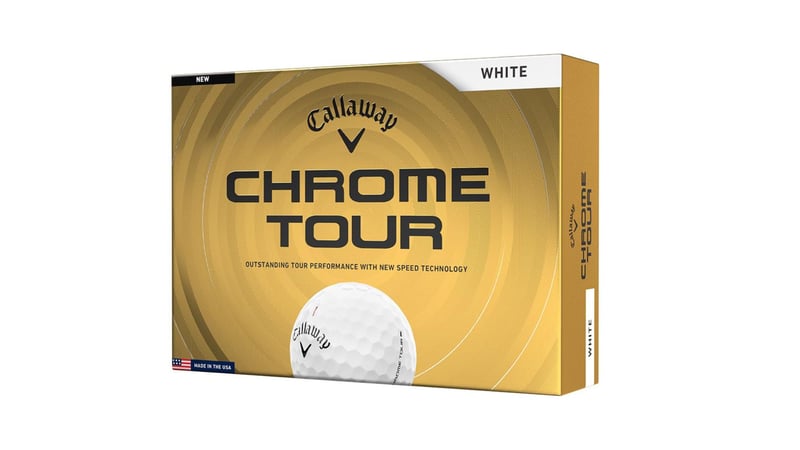 Callaway bringt die neuen Chrome Tour Family Golfbälle raus mit dem Chrome Tour, Chrome Tour X und Chrome Soft (Foto: Callaway)
