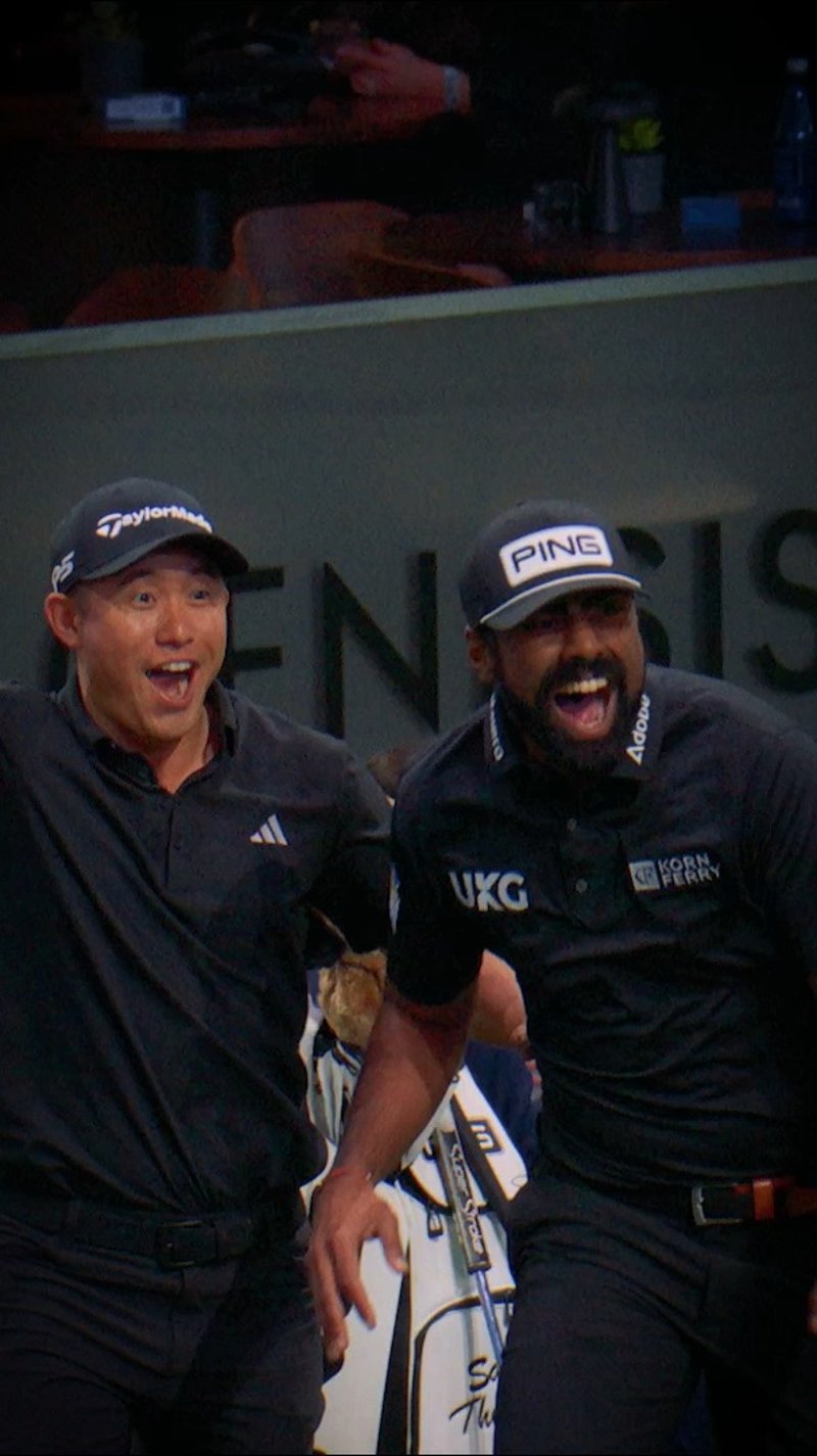 Los Angeles Golf Club feiert ersten Sieg in der Tomorrow Golf League Saison 2 - (@TGL)