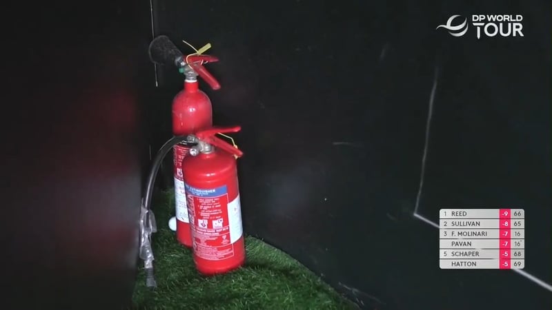 Shane Lowry sorgt beim Hero Dubai Desert Classic für kuriosen Moment - (@DPWorldTour)