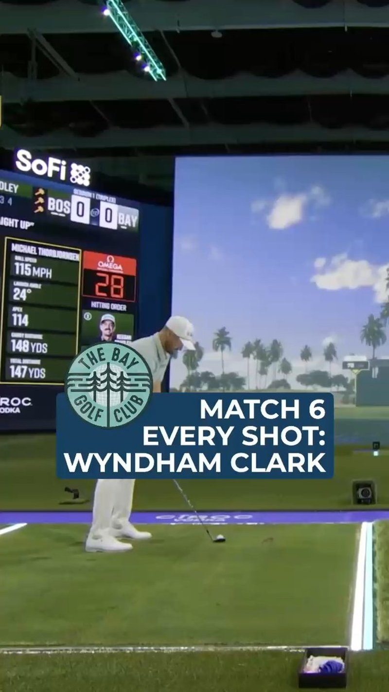 Tomorrow Golf League: Wyndham Clarks starke Performance für The Bay Golf Club - (@TGL)