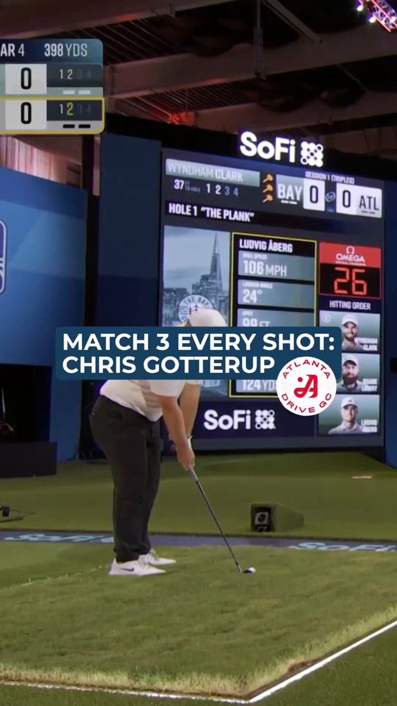 Chris Gotterup glänzt für Atlanta Drive GC in der Tomorrow Golf League - (@TGL)