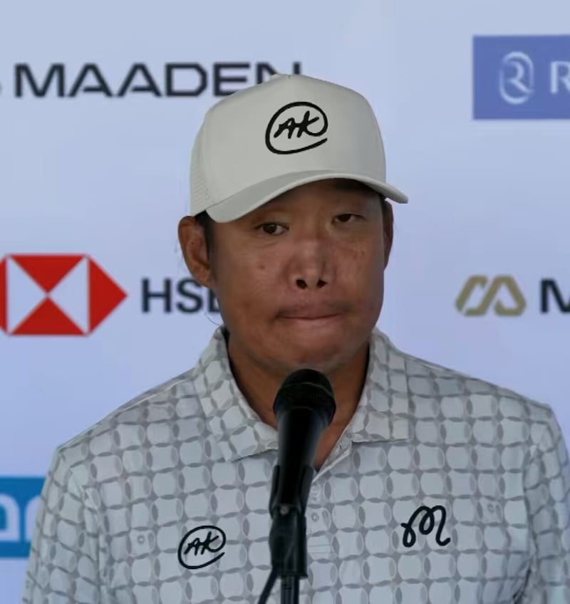 Anthony Kim arbeitet hart an Comeback in der LIV Golf League - (@flushingitgolf)