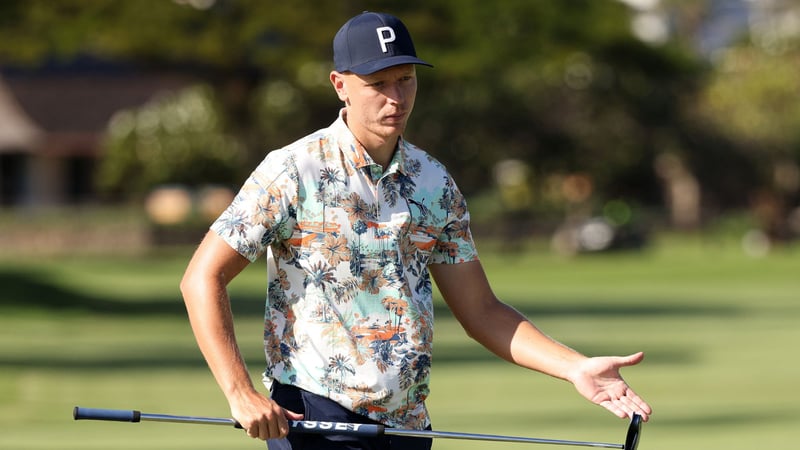 Der 28-jährige Matti Schmid verpasst Cut auf Hawaii. (Foto: Getty)