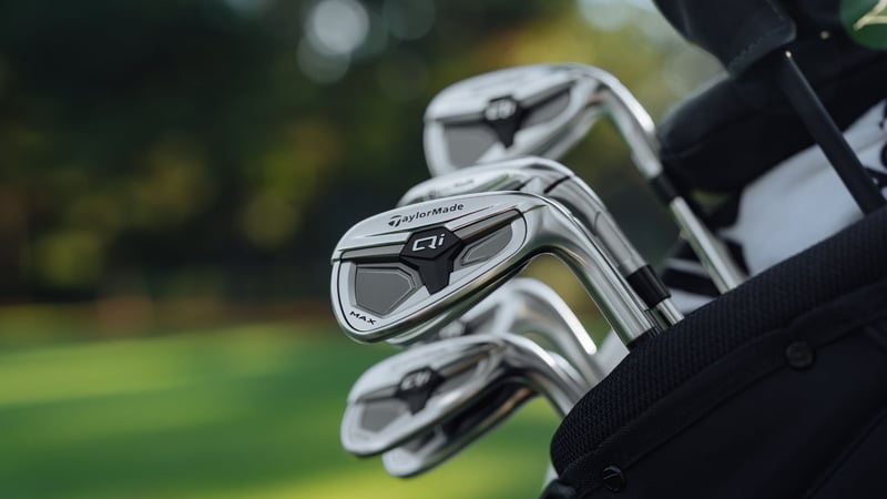 Die neuen TaylorMade Qi Max und Qi Max HL Eisen. (Foto: TaylorMade)