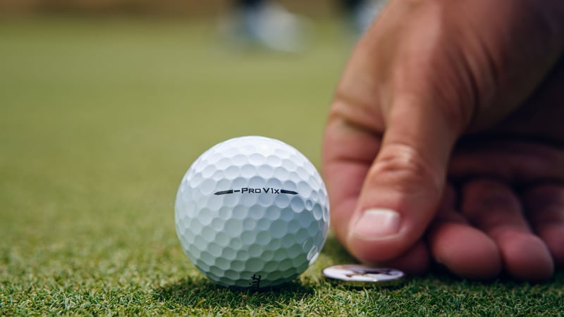 Titleist stellt den Pro V1x Left Dash neu auf. (Foto: Titleist)