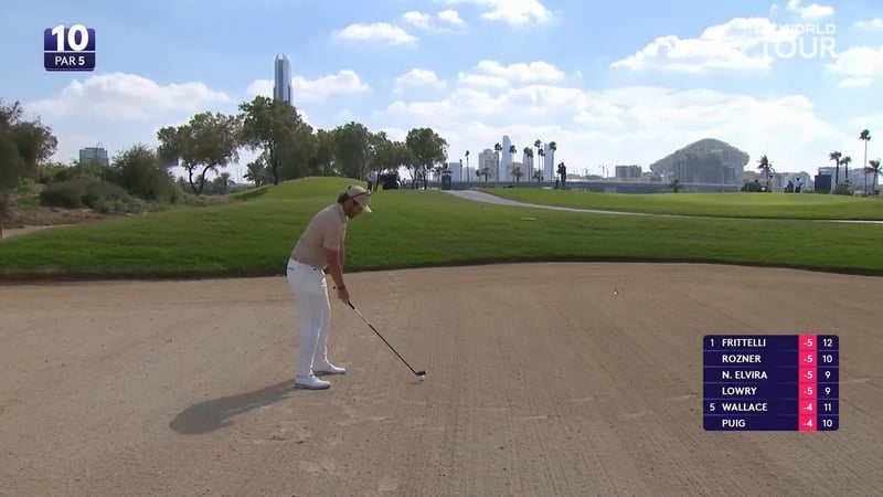 Nacho Elvira führt das Dubai Invitational mit zwei Birdies in Folge an - (@DPWorldTour)