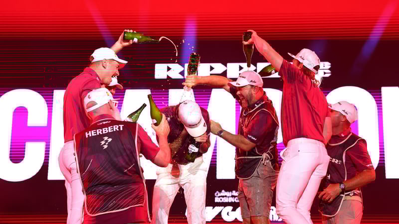 Elvis Smylie konnte bei seinem Debüt bei LIV Golf gleich das LIV Golf Riyadh Turnier gewinnen (Foto: Getty)