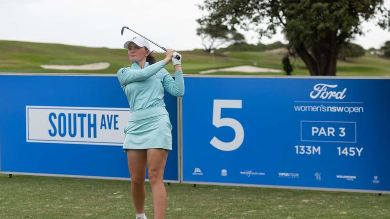 Heath führt bei Ford Women´s NSW Open nach Wetterunterbrechung