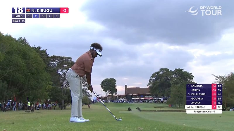 Kenianer sichert sich Cut mit Eagle – als einziger einheimischer Spieler