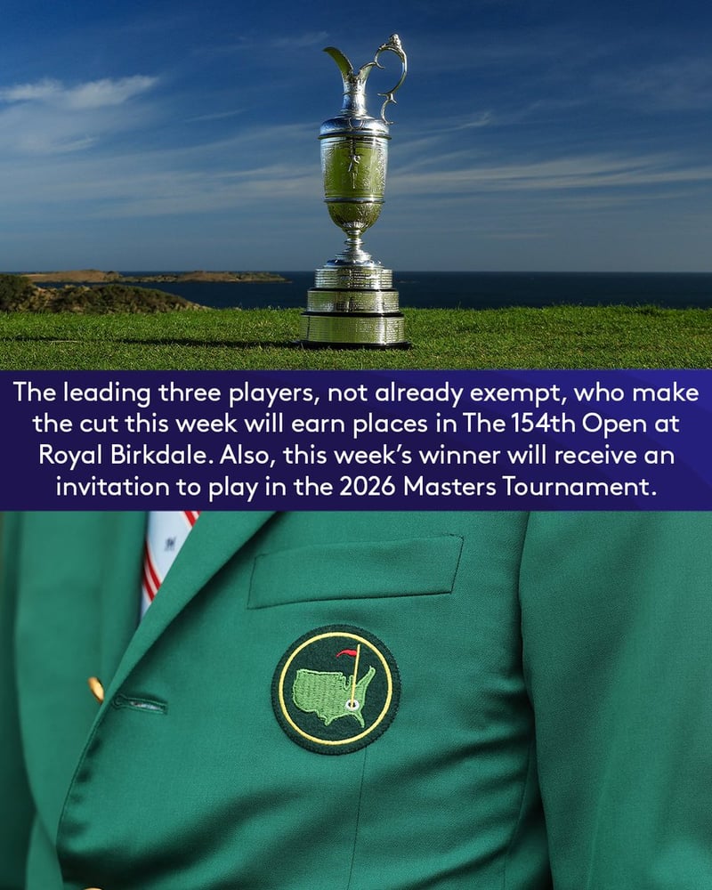 Südafrika-Open: Tickets für Masters und Open Championship im Spiel